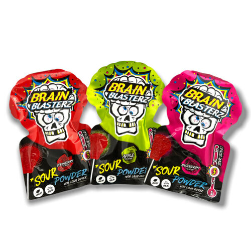 Brain Blasterz Sour Powder Lolly Dipper 10g