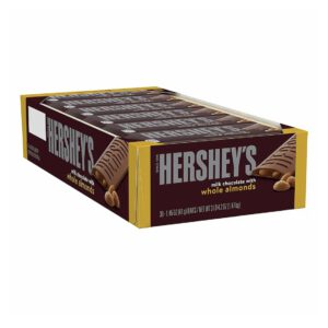 Hershey's Milk Chocolate Bar with Almond 40g MHD (31.12.2025)