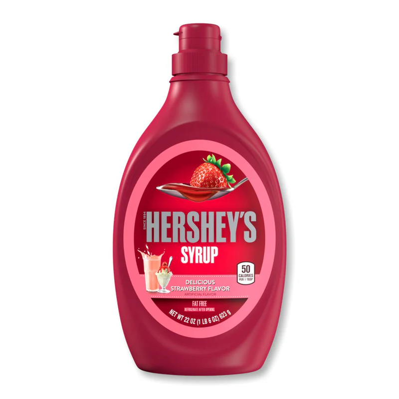 Hershey's Strawberry Syrup Bottle 623g (MHD 27.02.26)