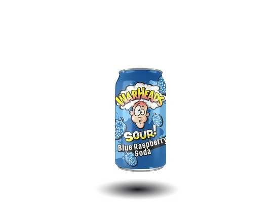 Warheads Blue Raspberry Soda 355ml