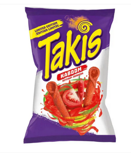 Takis KABOOM Ketchup-Sriracha 80g (MHD 12.12.25)