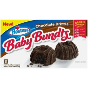 Hostess Baby Bundts Chocolate Drizzel 284g