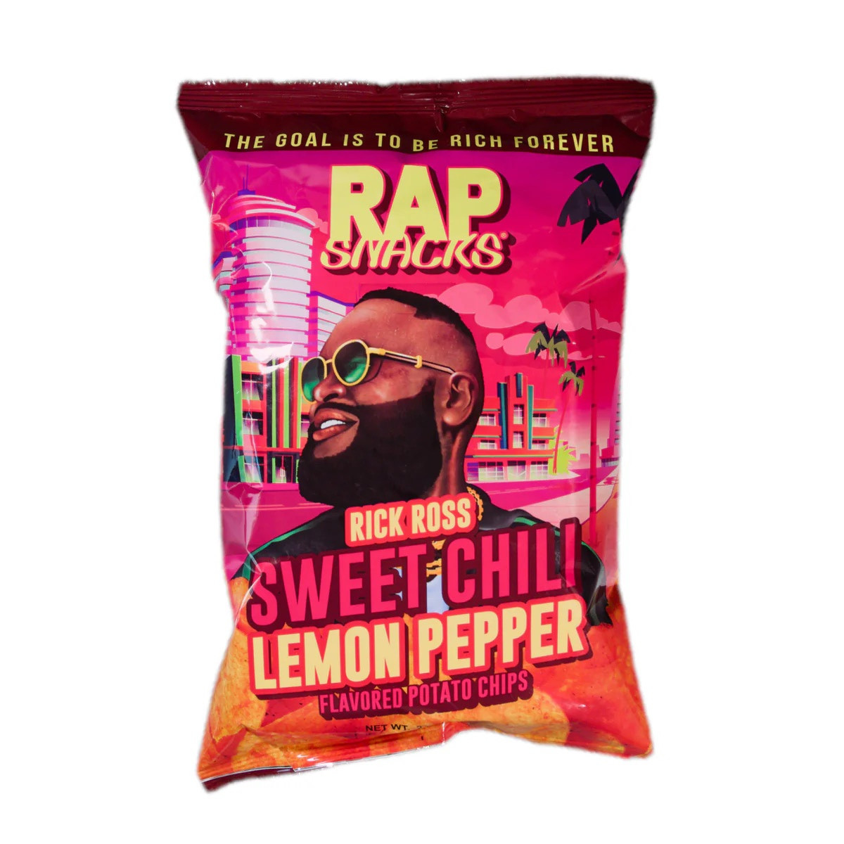 Rap Snacks Rick Ross Sweet Chilli Lemon Pepper Chips 71g