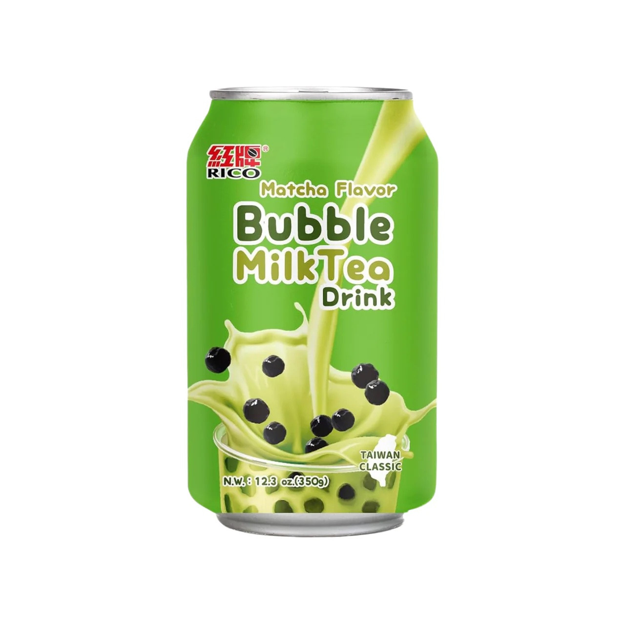 Rico Bubble Milk Tea-Getränk Matcha 340ml