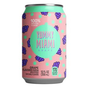 Yummy Miami Grape 355ml