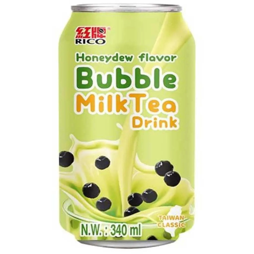 RICO Bubble Milk Tea Drink Honeydew Flavour 350ml