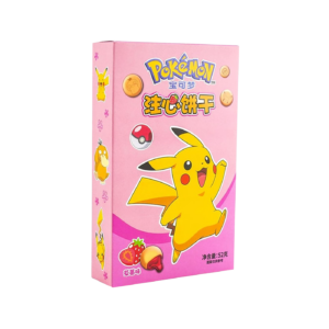 POKEMON COOKIES STRAWBERRY FLAVOR 52g