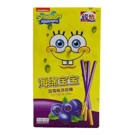 SpongeBob SquarePants Blueberry Asia 48g