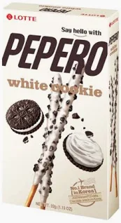 Lotte Pepero White Cookies Sticks 37g