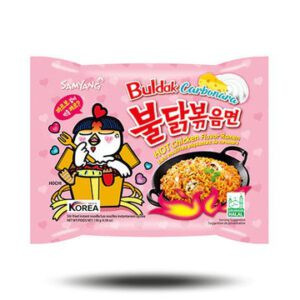 Samyang Buldak Hot Chicken Flavor Ramen Carbonara 130g (MHD 30.01.26)
