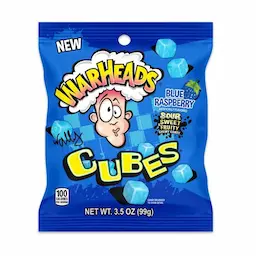 Warheads Cubes Blue Raspberry 99g (MHD 28.12.25)